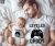 Leveled Up To Dad & Son Matching T-Shirts for Father's Day, Baby Announcement Gift for Dad, New Dad Shirt, Dad and Baby Matching Outfit