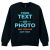 Gildan DryBlend® adult crew neck sweatshirt | Customise with your own Photo and Text.-White-Unisex: 2XL-White-Unisex: L